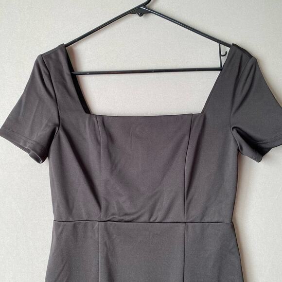 Cider size S short sleeve, black‎ mini sheath dress - Picture 2 of 9